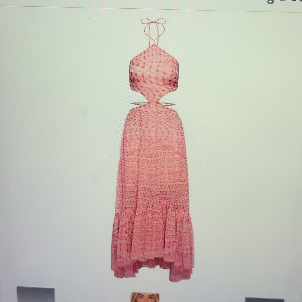 Misa Dalia Cutout Halter Los Angeles X small NWT - Picture 2 of 7